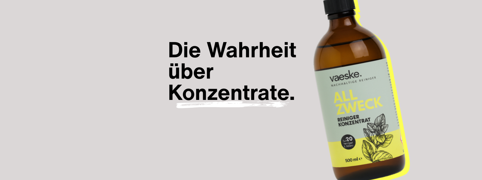 Die Wahrheit über Konzentrate