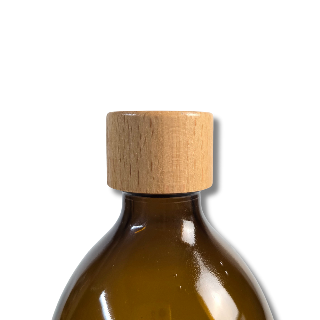 Schraubdeckel aus Holz