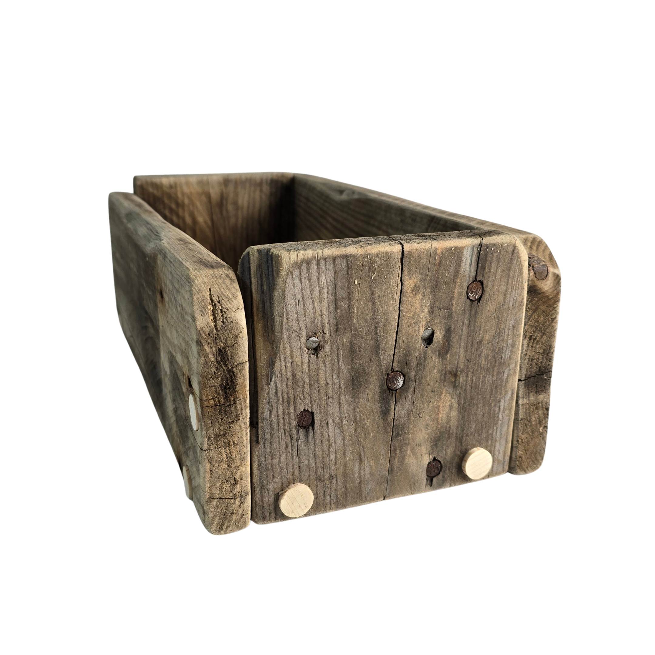 Rustikale Holzkiste aus Altholz