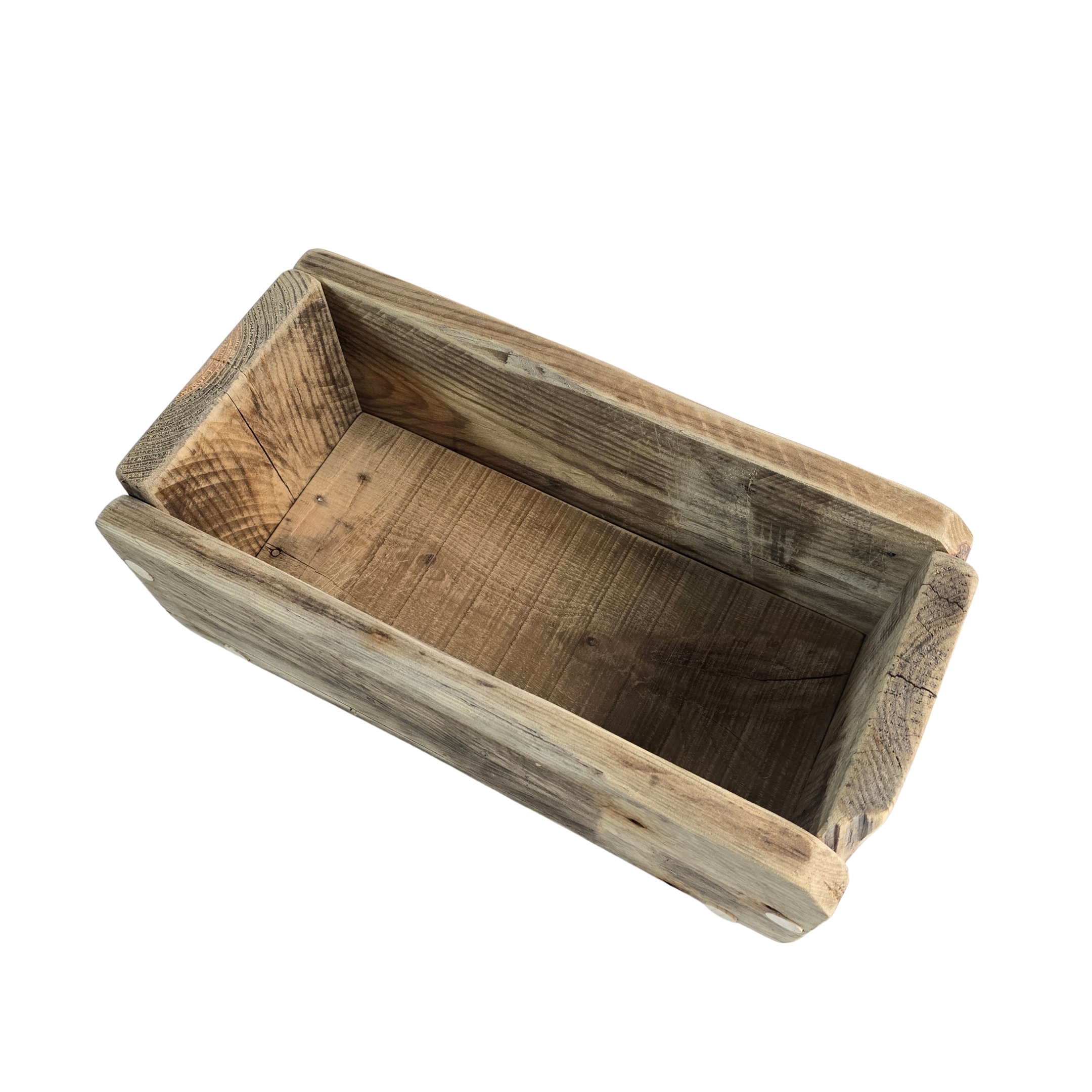 Rustikale Holzkiste aus Altholz