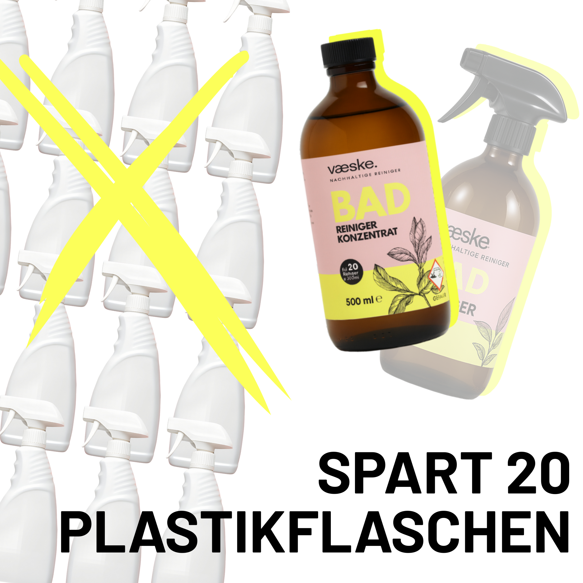 vaeske Badreiniger-Konzentrat (500 ml)