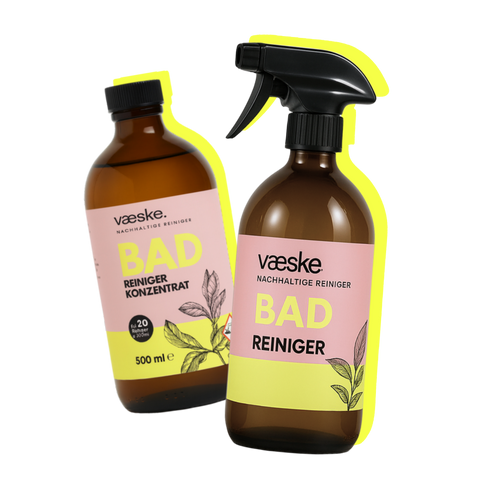 Badreiniger Set mit Sprühflasche