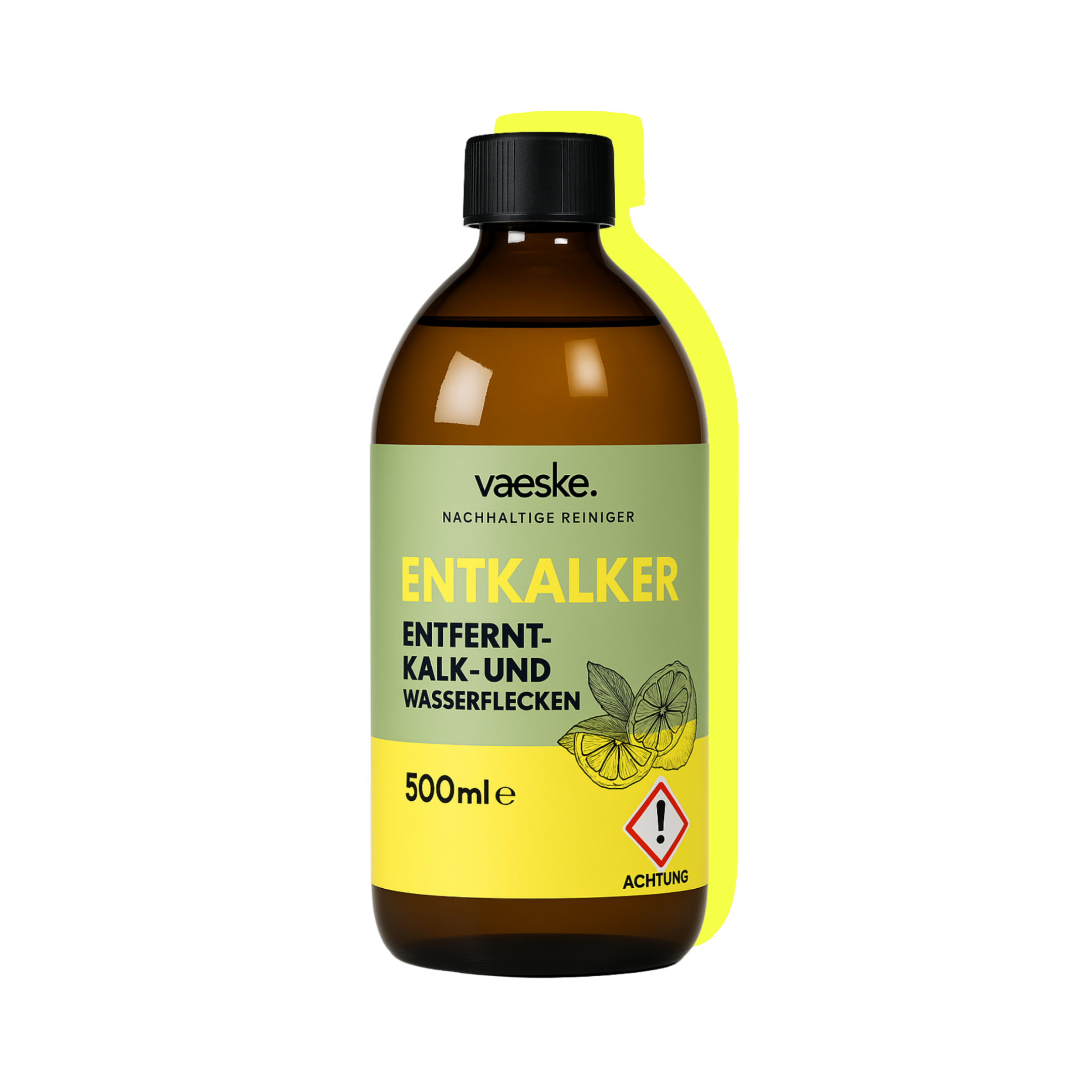 Glasreiniger Konzentrat in Glasflassche